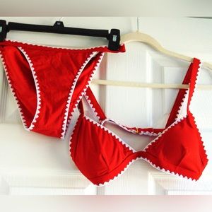 Red bikini
